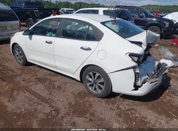 3KPA24ADXNE458229 2022 KIA RIO White Tył lewy