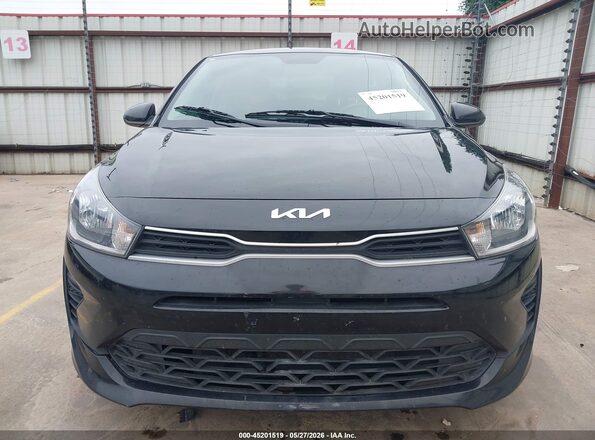 3KPA24ADXPE528699 2023 KIA RIO Black Vista del cuadro de instrumentos