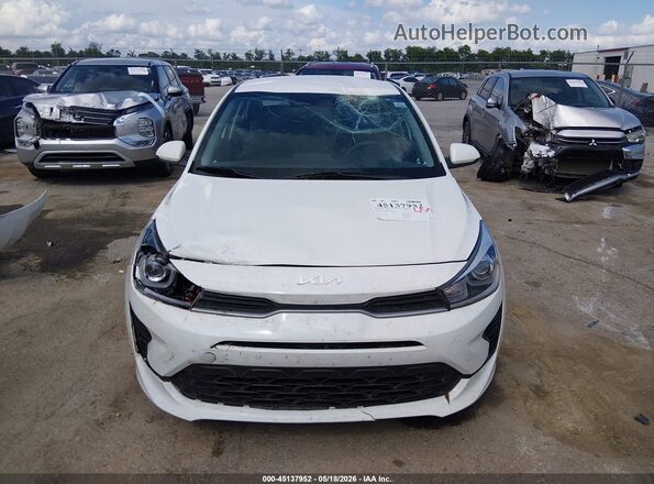 3KPA24ADXPE559094 2023 KIA RIO White Սարքավորումների վահանակի տեսք