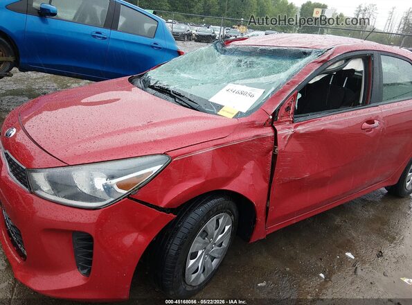 3KPA25AB3JE088627 2018 KIA RIO Red Դիմացի տեսք