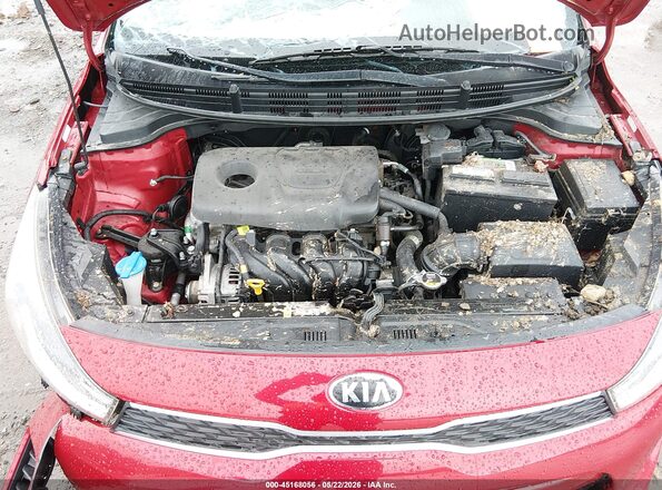 3KPA25AB3JE088627 2018 KIA RIO Red Հետևի տեսք