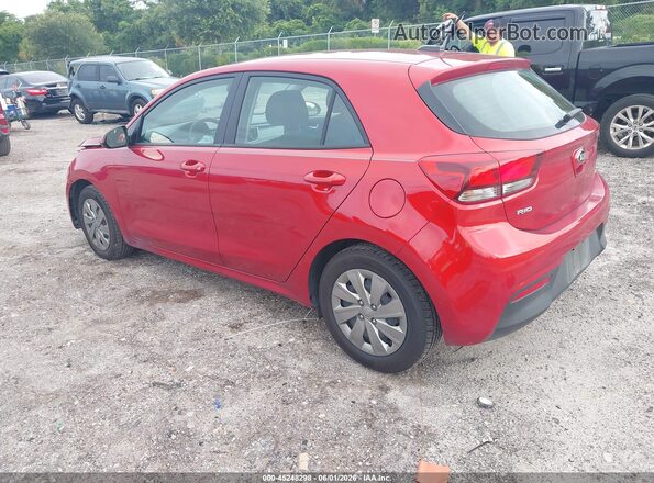 3KPA25AB4KE249875 2019 KIA RIO 5-DOOR Burgundy 