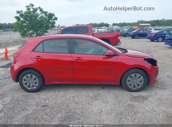 3KPA25AB4KE249875 2019 KIA RIO 5-DOOR Burgundy 