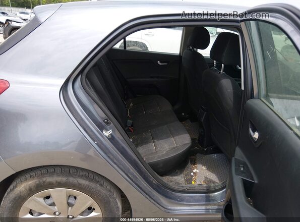 3KPA25AB5KE220434 2019 KIA RIO 5-DOOR Gray Widok naklejki z numerem VIN