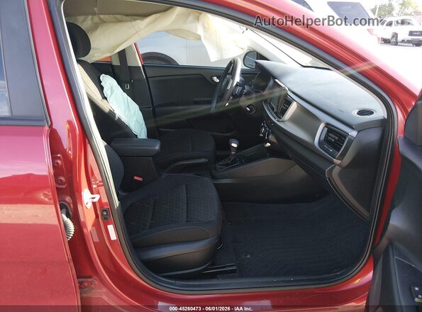 3KPA25AB7KE179367 2019 KIA RIO 5-DOOR Red Вид салону спереду