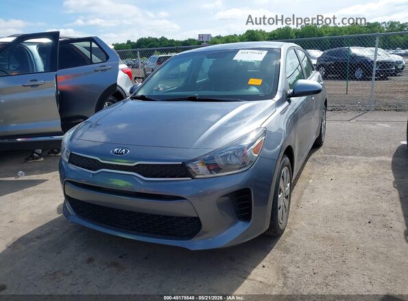 3KPA25AD3LE329140 2020 KIA RIO 5-DOOR Gray წინა მარცხენა ხედი სამი მეოთხედიდან
