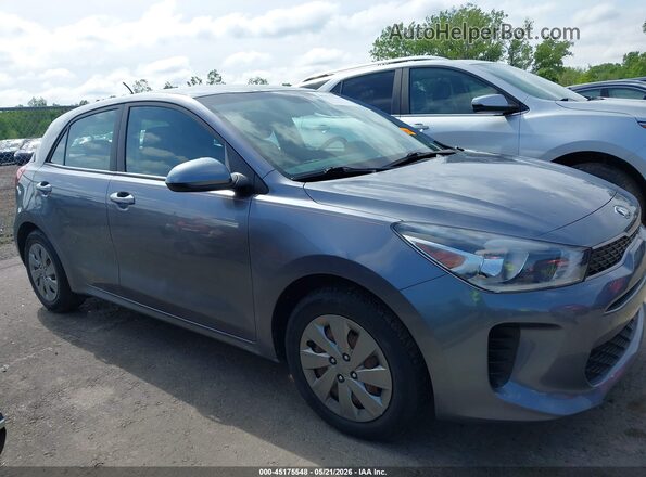 3KPA25AD3LE329140 2020 KIA RIO 5-DOOR Gray უკანა სალონის ხედი