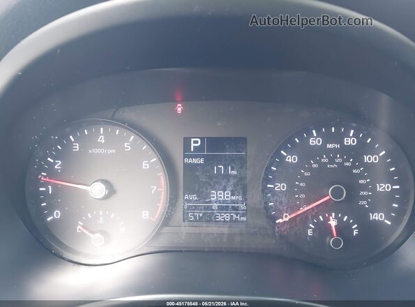 3KPA25AD3LE329140 2020 KIA RIO 5-DOOR Gray უკანა სავარძლების ხედი