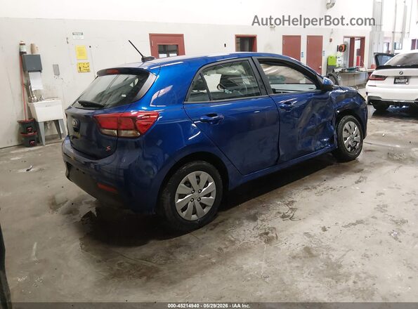 3KPA25AD3LE348982 2020 KIA RIO 5-DOOR Синий Задняя правая четверть