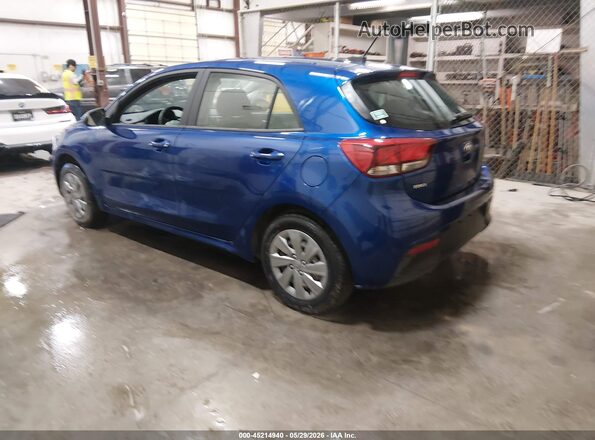 3KPA25AD3LE348982 2020 KIA RIO 5-DOOR Синий Задняя левая четверть