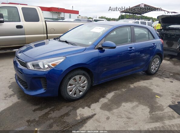 3KPA25AD4LE268218 2020 KIA RIO 5-DOOR Синий Передняя левая четверть