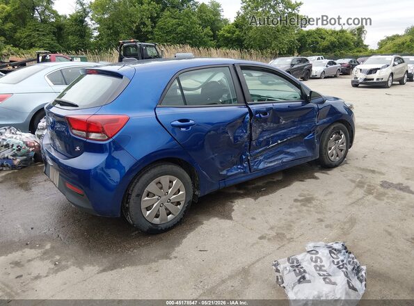 3KPA25AD4LE268218 2020 KIA RIO 5-DOOR Синий Задняя правая четверть