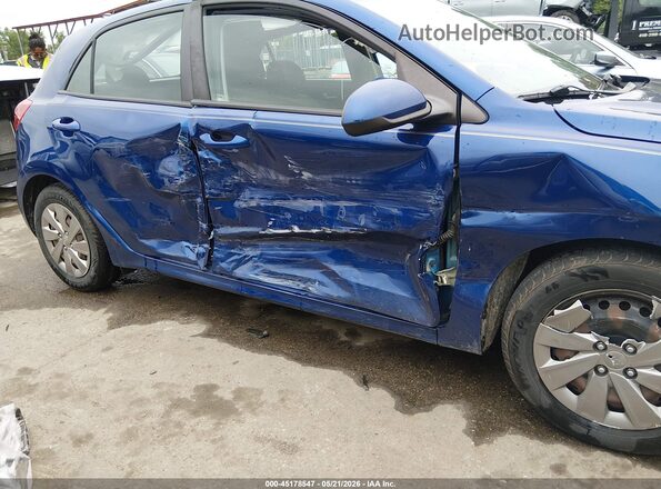 3KPA25AD4LE268218 2020 KIA RIO 5-DOOR Синий Вид спереди