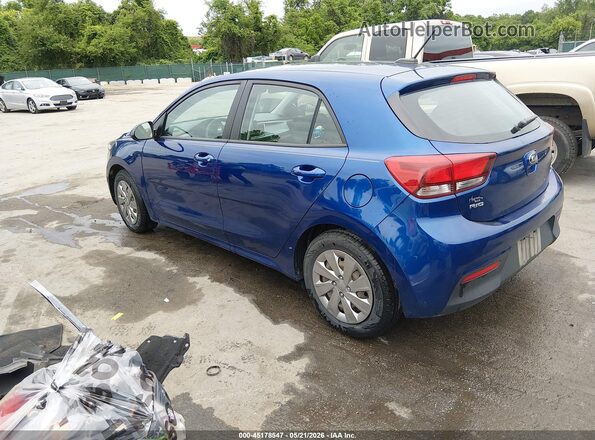 3KPA25AD4LE268218 2020 KIA RIO 5-DOOR Синий Задняя левая четверть