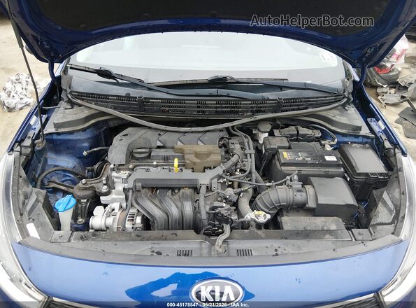 3KPA25AD4LE268218 2020 KIA RIO 5-DOOR Синий Вид сзади