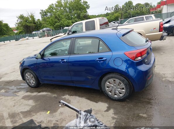 3KPA25AD4LE268218 2020 KIA RIO 5-DOOR Синий Панорамный вид салона 360°
