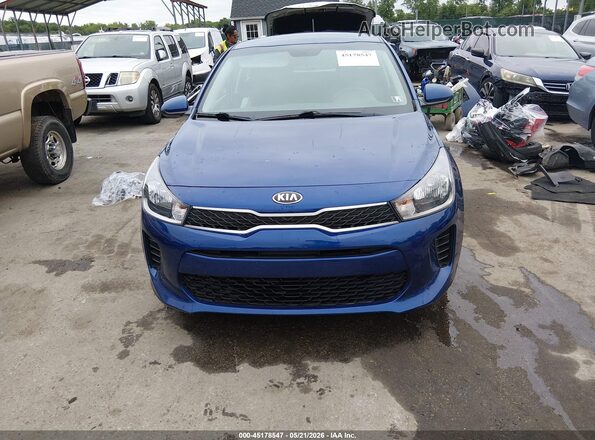 3KPA25AD4LE268218 2020 KIA RIO 5-DOOR Синий Вид щитка приборов