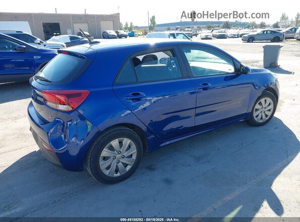 3KPA25AD4LE349414 2020 KIA RIO 5-DOOR Blue Rear right