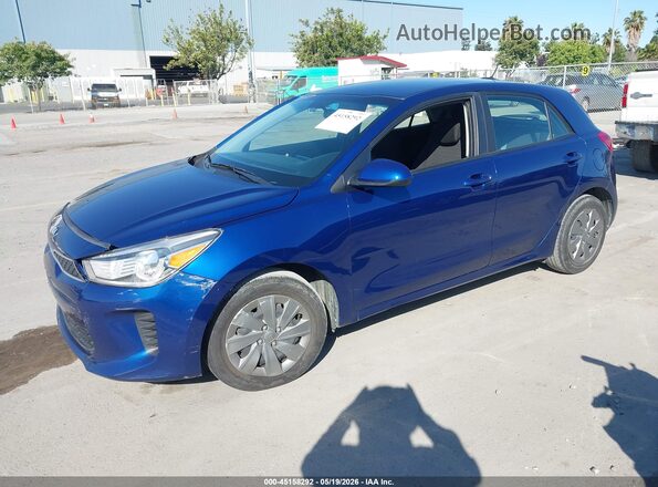 3KPA25AD4LE349414 2020 KIA RIO 5-DOOR Blue Front left