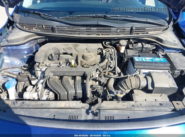 3KPA25AD4LE349414 2020 KIA RIO 5-DOOR Blue Rear view