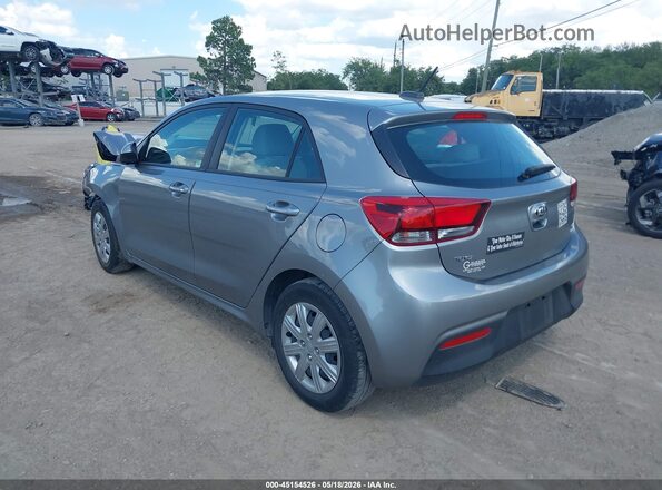 3KPA25AD6ME388765 2021 KIA RIO 5-DOOR Silver Tył lewy