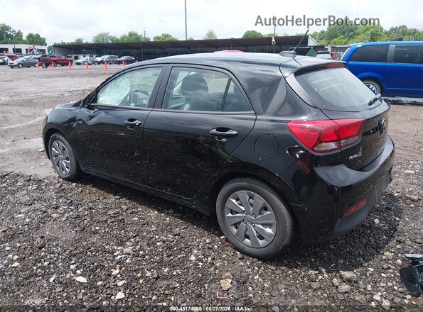 3KPA25AD9LE353149 2020 KIA RIO 5-DOOR Black უკანა მარცხენა