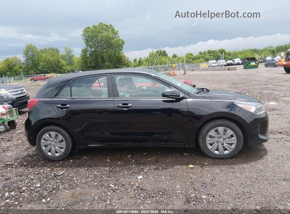 3KPA25AD9LE353149 2020 KIA RIO 5-DOOR Black სალონის 360-გრადუსიანი ხედი
