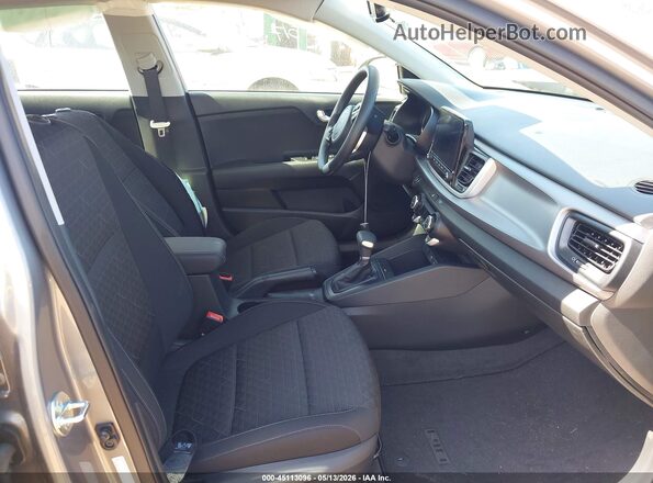 3KPA25ADXPE609384 2023 KIA RIO 5-DOOR Gray Սալոնի դիմացի տեսք