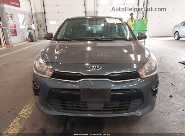 3KPA35AB1JE092155 2018 KIA RIO Blue Սարքավորումների վահանակի տեսք