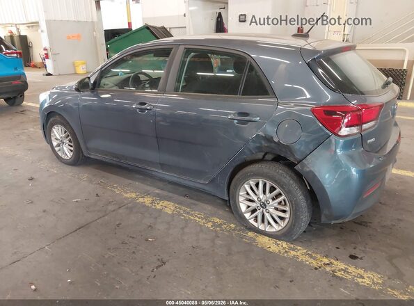 3KPA35AB1JE092155 2018 KIA RIO Blue Հետևի ձախ