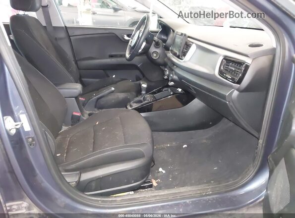 3KPA35AB1JE092155 2018 KIA RIO Blue Սալոնի դիմացի տեսք