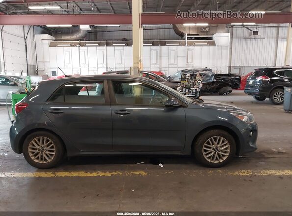 3KPA35AB1JE092155 2018 KIA RIO Blue Սալոնի հետևի տեսք