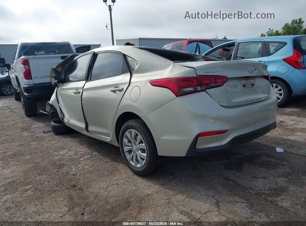 3KPC24A32JE016555 2018 HYUNDAI ACCENT Бежевый Задняя левая четверть