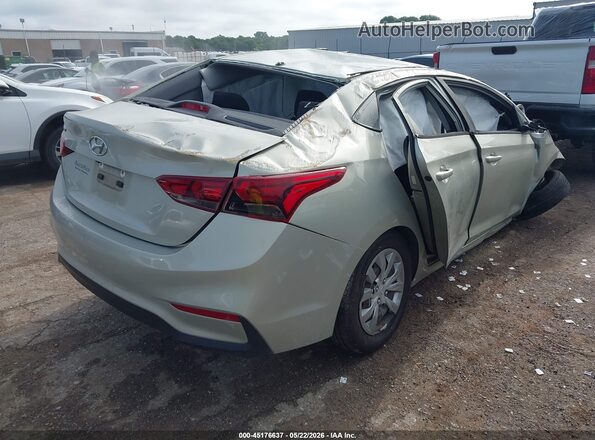 3KPC24A32JE016555 2018 HYUNDAI ACCENT Бежевый Задняя правая четверть