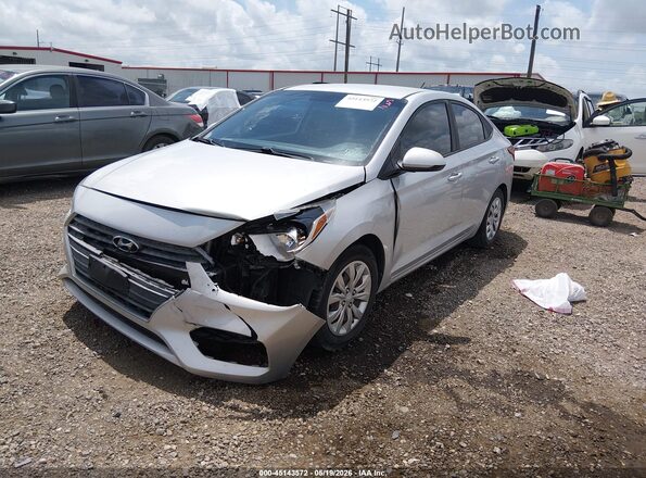 3KPC24A32JE021612 2018 HYUNDAI ACCENT Silver Front left