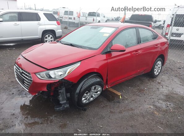 3KPC24A32KE076501 2019 HYUNDAI ACCENT Red Front left
