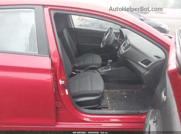 3KPC24A32KE076501 2019 HYUNDAI ACCENT Red Front interior view