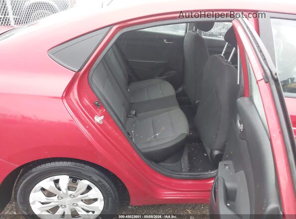 3KPC24A32KE076501 2019 HYUNDAI ACCENT Red VIN sticker view
