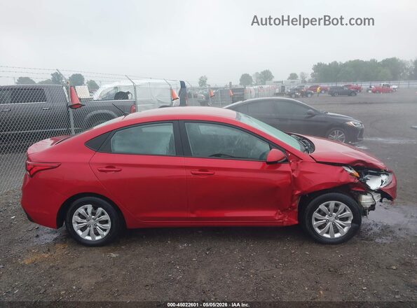 3KPC24A32KE076501 2019 HYUNDAI ACCENT Red Rear interior view