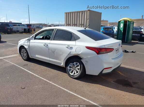 3KPC24A33KE046956 2019 HYUNDAI ACCENT White Rear left
