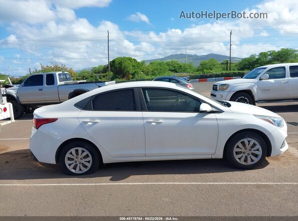 3KPC24A33KE046956 2019 HYUNDAI ACCENT White Rear interior view