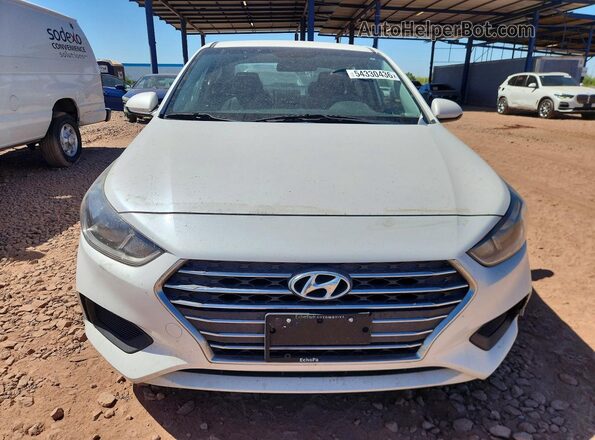 3KPC24A33KE073039 2019 HYUNDAI ACCENT White 