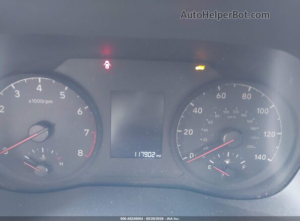 3KPC24A33KE088348 2019 HYUNDAI ACCENT Silver უკანა სავარძლების ხედი