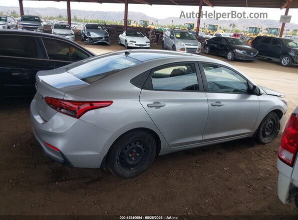 3KPC24A33KE088348 2019 HYUNDAI ACCENT Silver უკანა სალონის ხედი