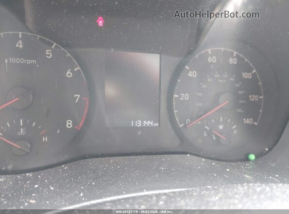 3KPC24A36KE042805 2019 HYUNDAI ACCENT Red Widok tylnych siedzeń