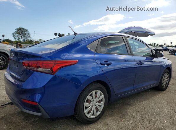 3KPC24A37JE012629 2018 HYUNDAI ACCENT Синий 