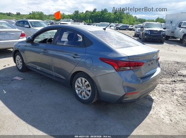 3KPC24A37KE045809 2019 HYUNDAI ACCENT Gray უკანა მარცხენა
