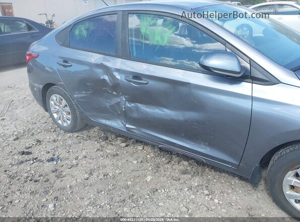 3KPC24A37KE045809 2019 HYUNDAI ACCENT Gray წინა ხედი