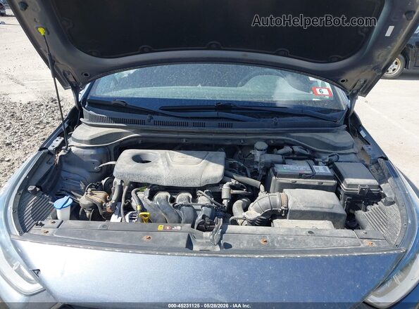 3KPC24A37KE045809 2019 HYUNDAI ACCENT Gray უკანა ხედი