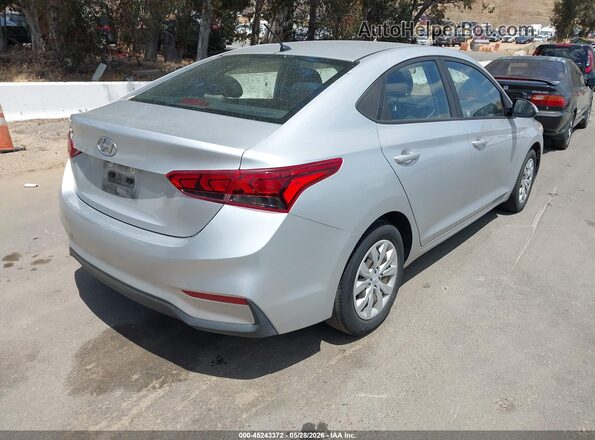 3KPC24A37KE060147 2019 HYUNDAI ACCENT Silver Tył prawy
